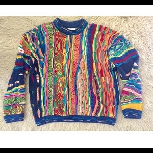Authentic Coogi Sweater- 100% Mercerized Cotton